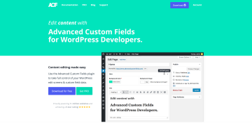 Advanced Custom Fields: Field-builder for WordPress.