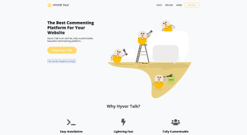 Hyvor Talk: Premium commenting platform.